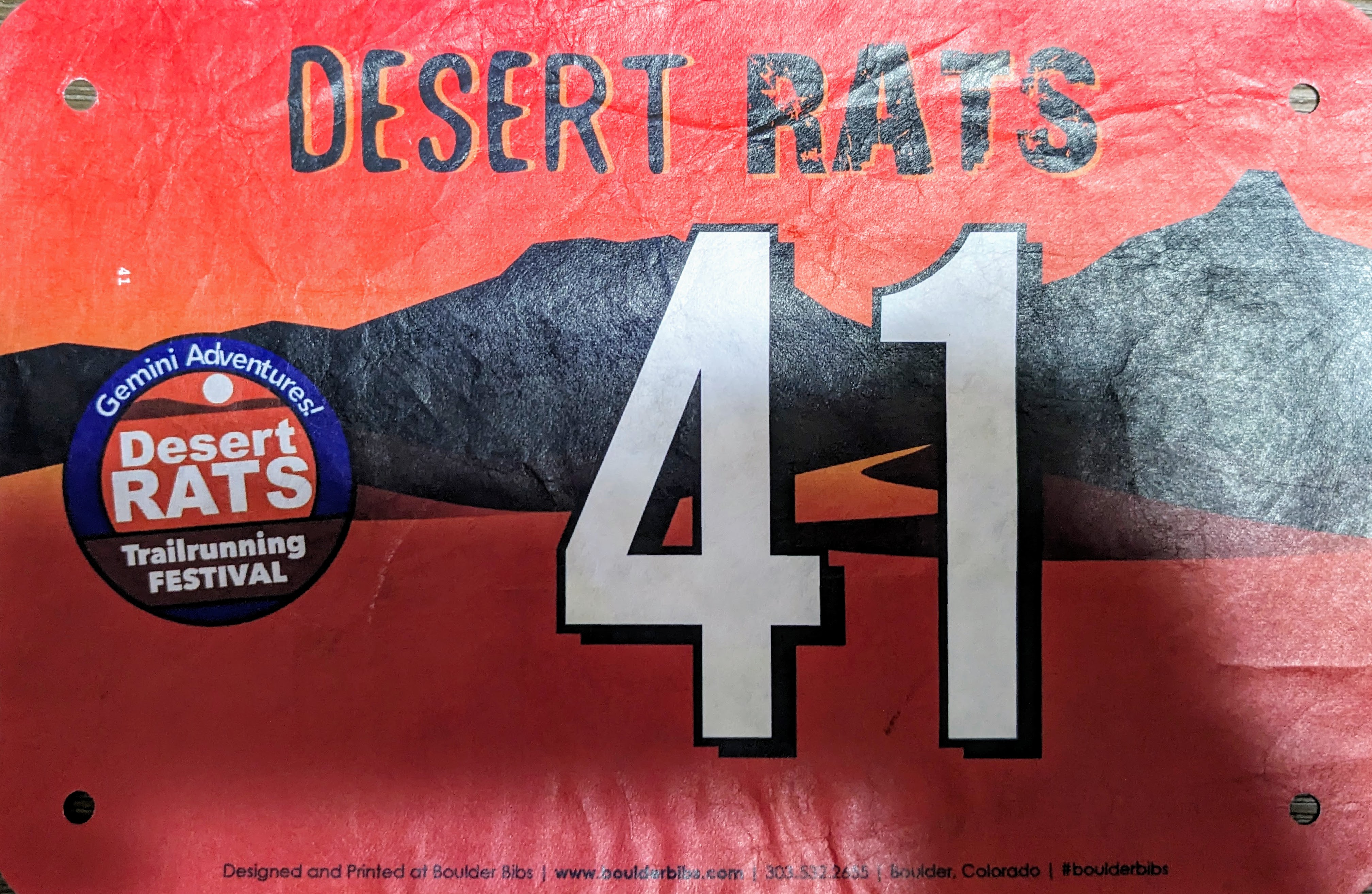 Desert Rats Trail Running Festival 50k – Fruita, Colorado | 2018